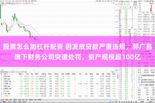 股票怎么加杠杆配资 因发放贷款严重违规，郭广昌旗下财务公司突遭处罚，资产规模超100亿