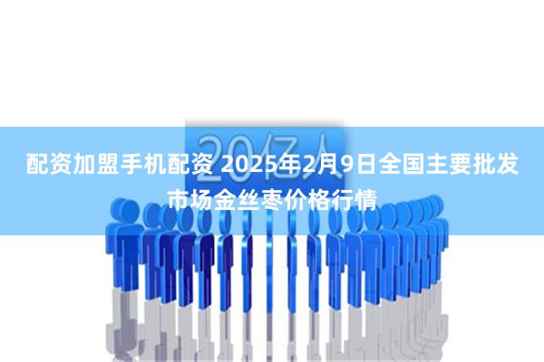 配资加盟手机配资 2025年2月9日全国主要批发市场金丝枣价格行情